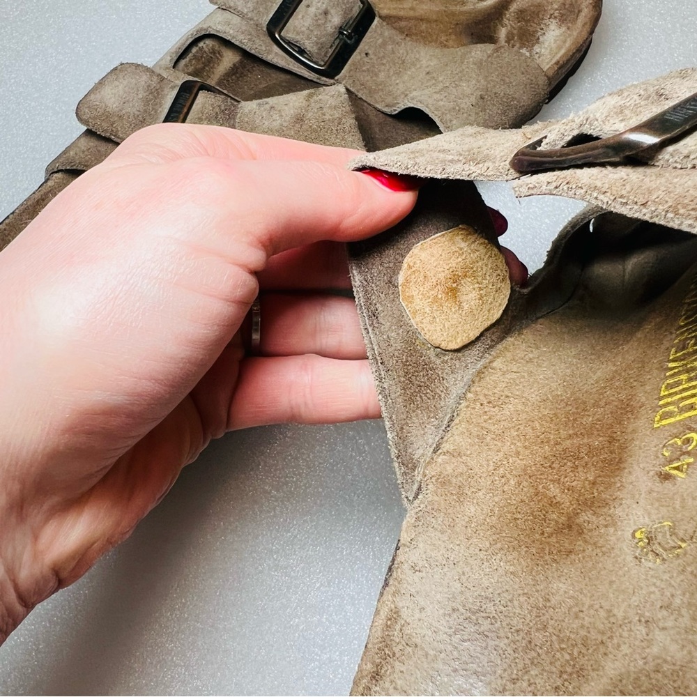 BIRKENSTOCK Arizona suede sandals 43 - Picture 9 of 9